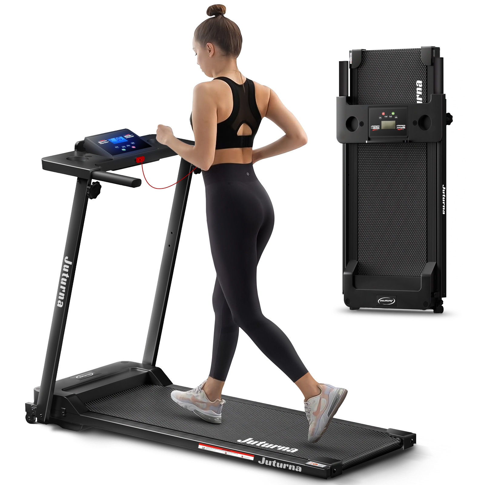 Yidakang Walking Machine Home Treadmill Foldable Indoor Small Fitness Equipment Flat Treadmill