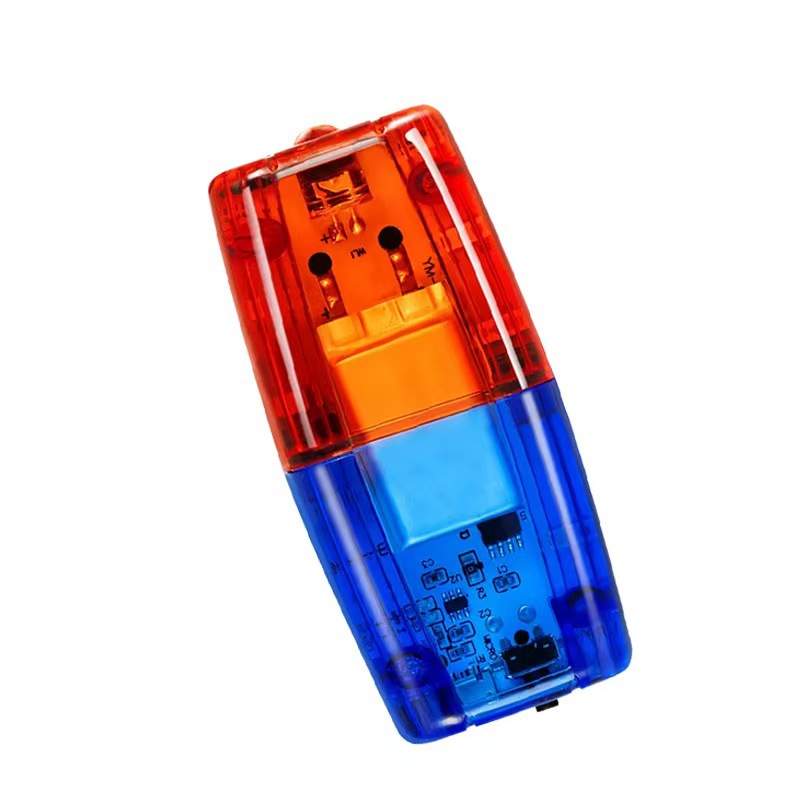 Shoulder Light Red and Blue Flashing Shoulder Light Security Patrol Duty Warning Light Rechargeable Flash Light Led Red and Blue Signal Light