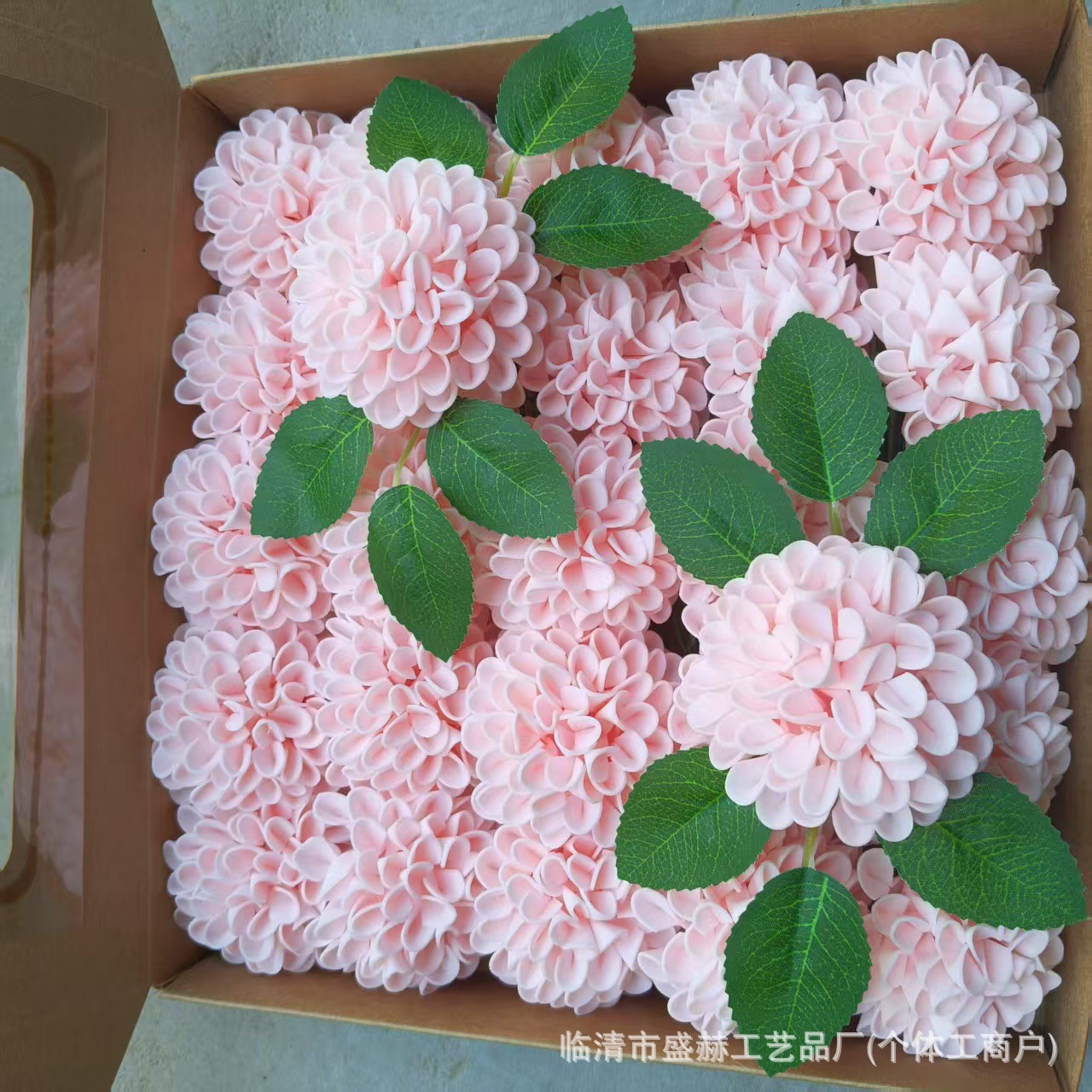 Manufacturer's New Pe Foam Dahlia Hydrangea Artificial Chrysanthemum Bouquet Wedding Supplies Home Decoration