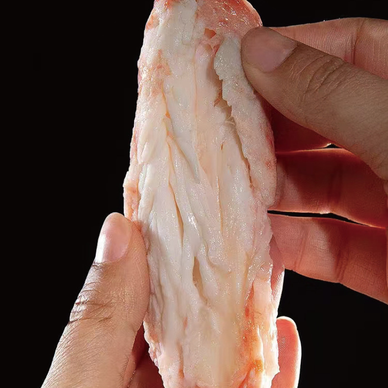 Jade Crab Claws, Quick-Frozen Imitation Frozen Crab Legs, Crab Sticks, Sushi Meat Sticks, Imitation Crab Claws, Crab Legs, Hot Pot Ingredients, Wholesale by Merchants