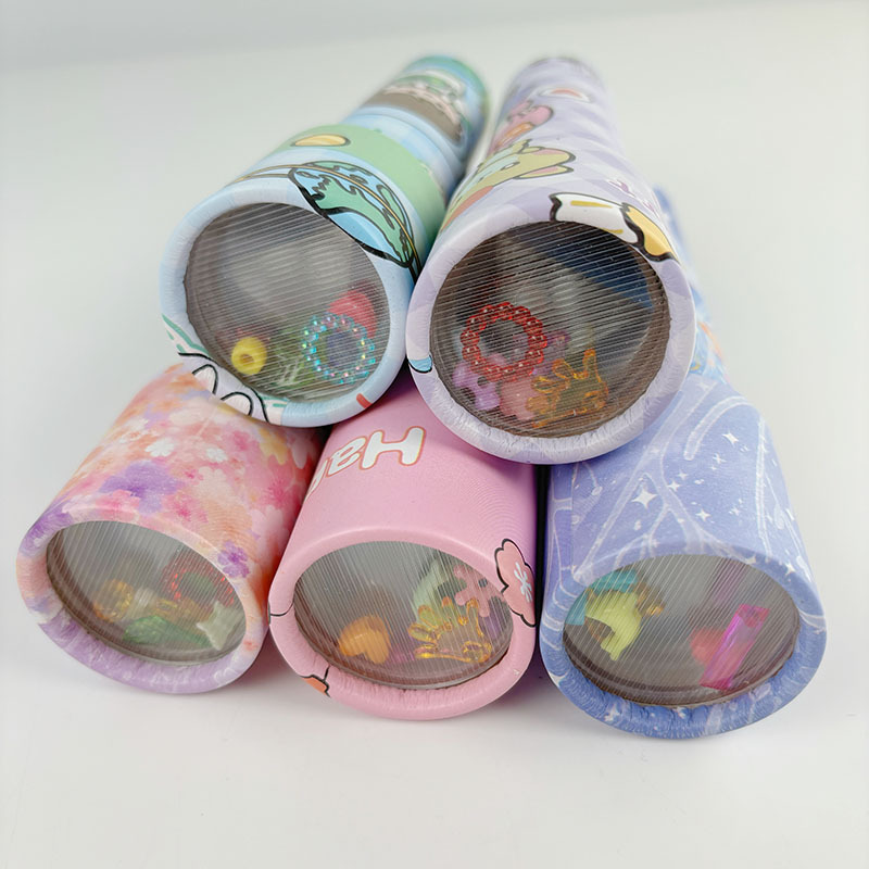 Large Cartoon Kaleidoscope Nostalgic Kidsren's Science Experiment Early Education Educational Toys Street Stall Gifts Cross-Border Variety