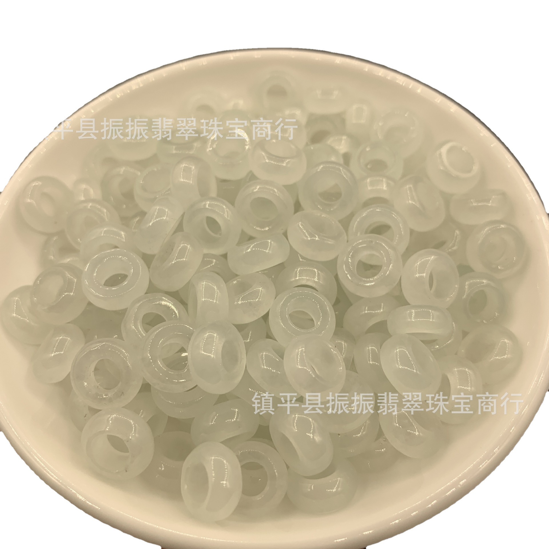 10mm Jade Loose Beads Wholesale Bama Jade Ring Thickeneded Running Ring DIY Jewelry Accessories Jade Bagel