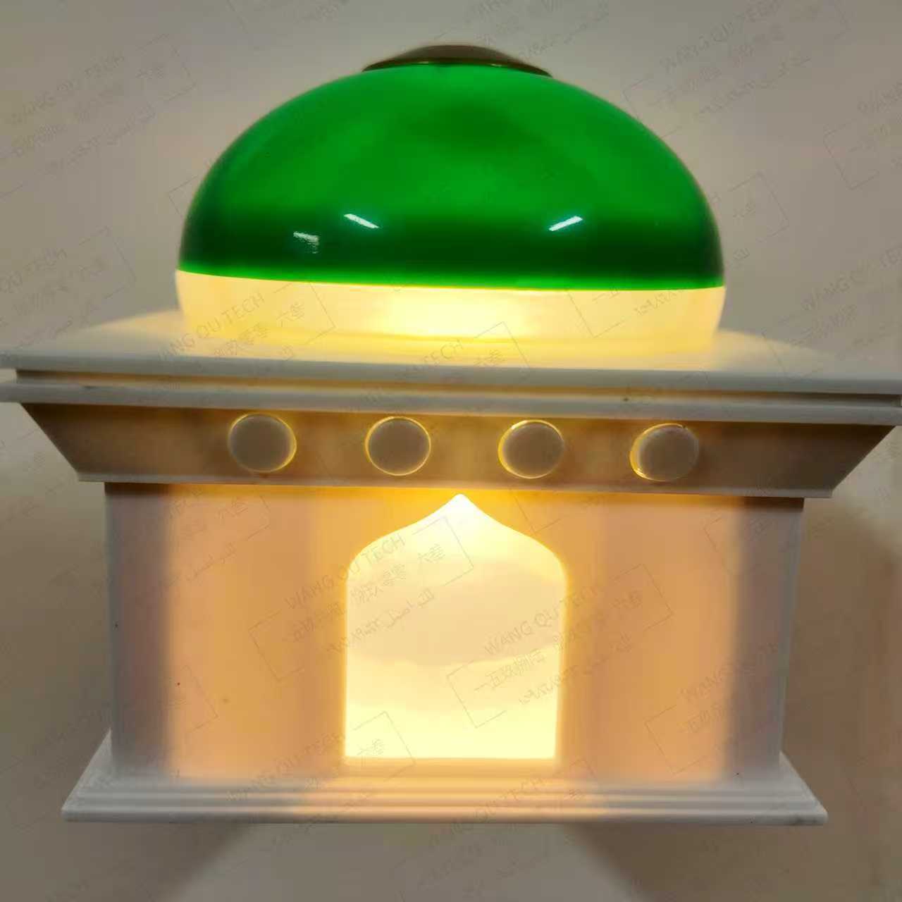 Cross-Border New Model Ms03 Middle Eastern Castle Luminous Electronic Player with European Plug Castle Player