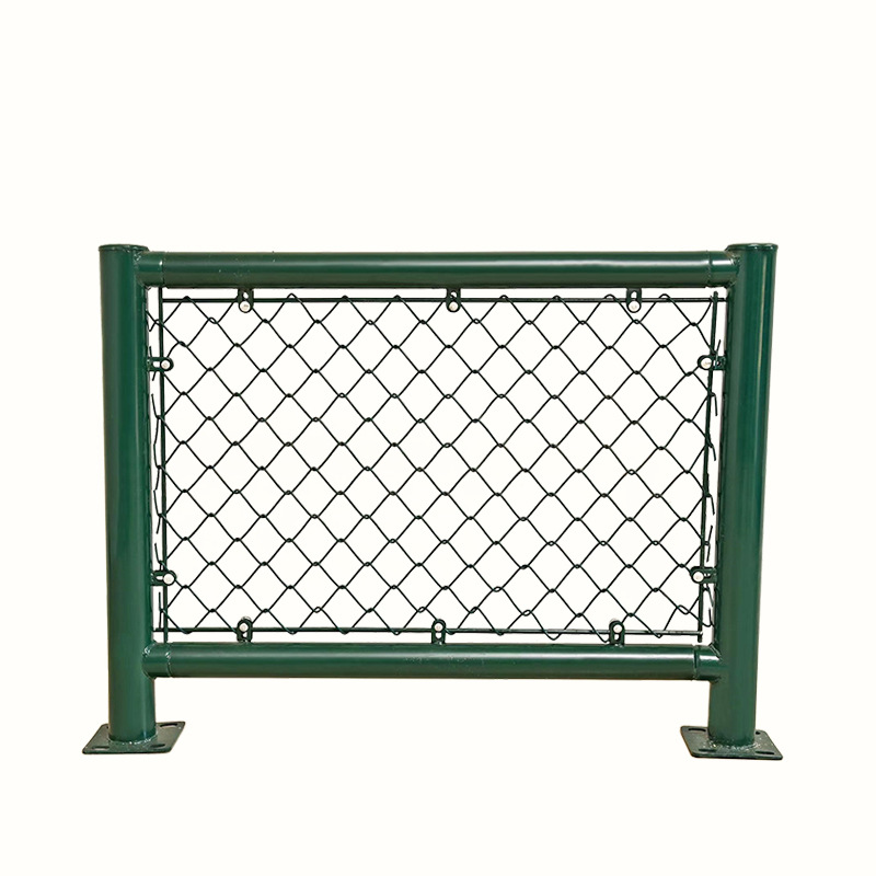Sports Stadium Fence School Sports Stadium Fence Outdoor Playground Diamond-Shaped Protective Net Hook Mesh Wire Mesh Fence