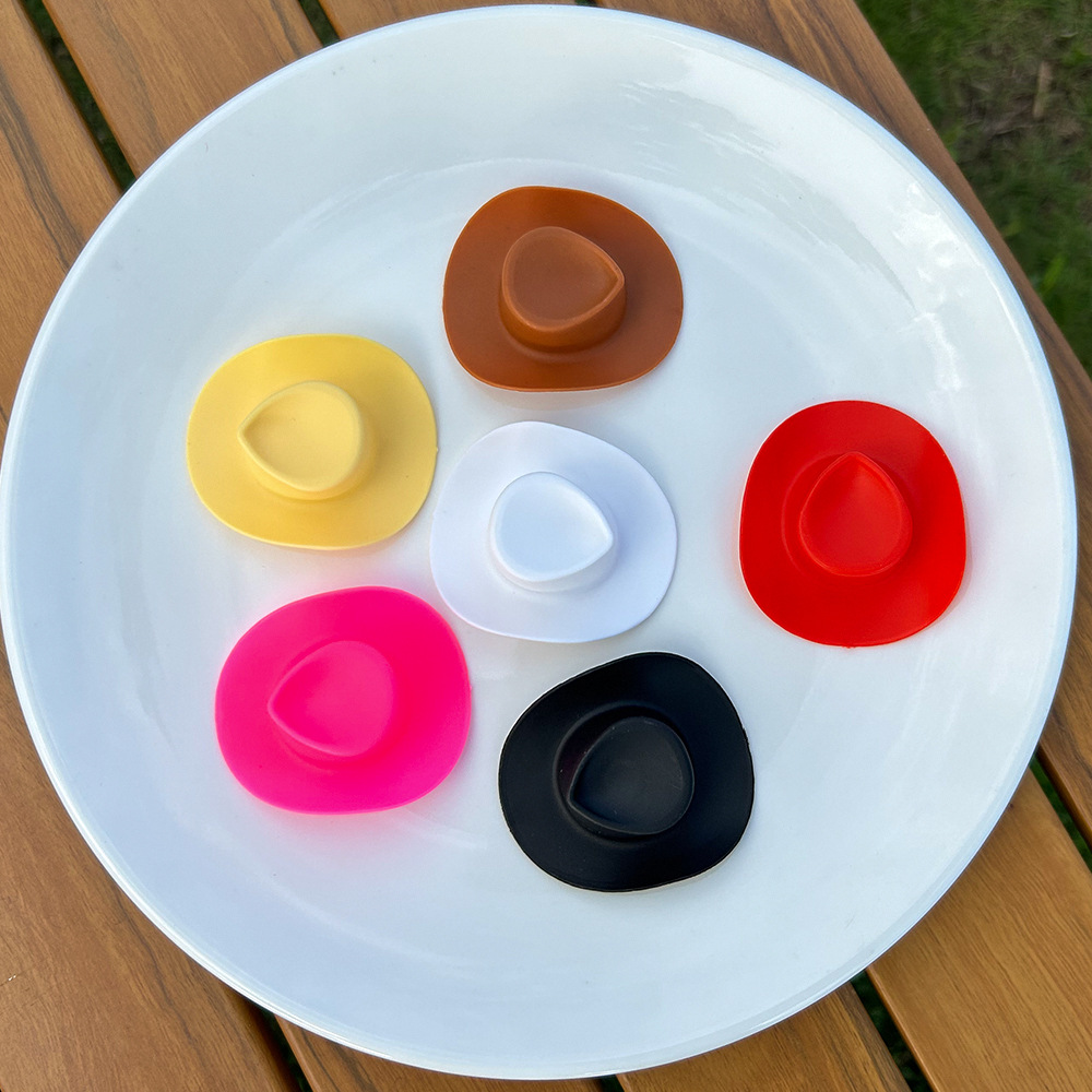 Gift small yellow duck hat accessories mini cowboy hat straw hat jazz hat doll decorative hat headdress accessories wholesale