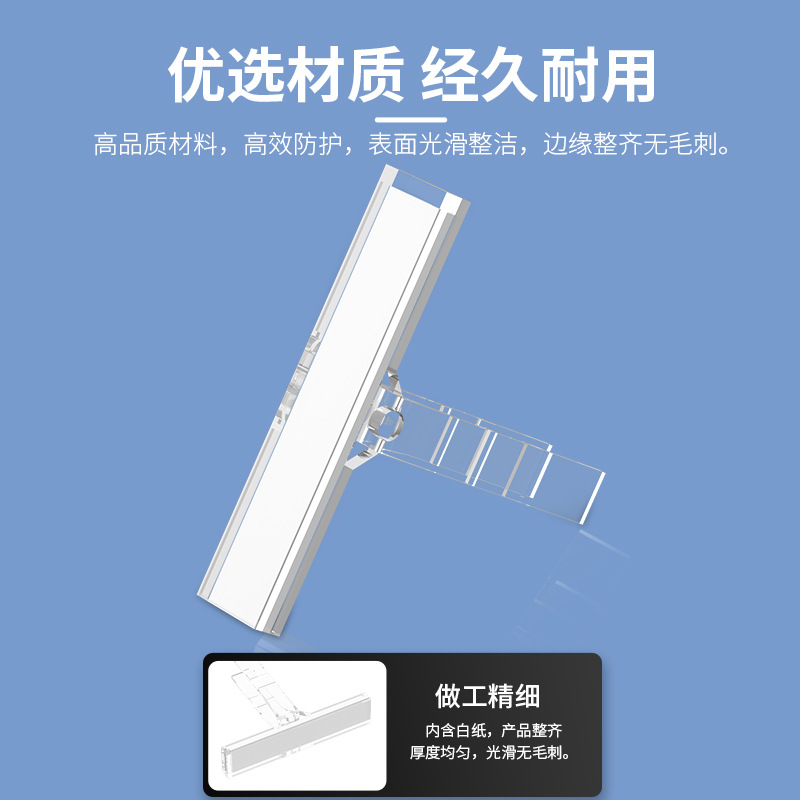 UK-B3 Terminal Fixture Fittings KLM-A Transparent Mark Marking Clamp Label Bracket Identification Terminal