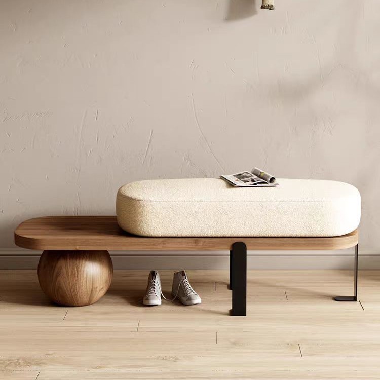 Скандинавская креативная длинная скамейка, легкая роскошная скамейка для смены обуви в прихожей, скамейка для обуви, повседневный низкий табурет