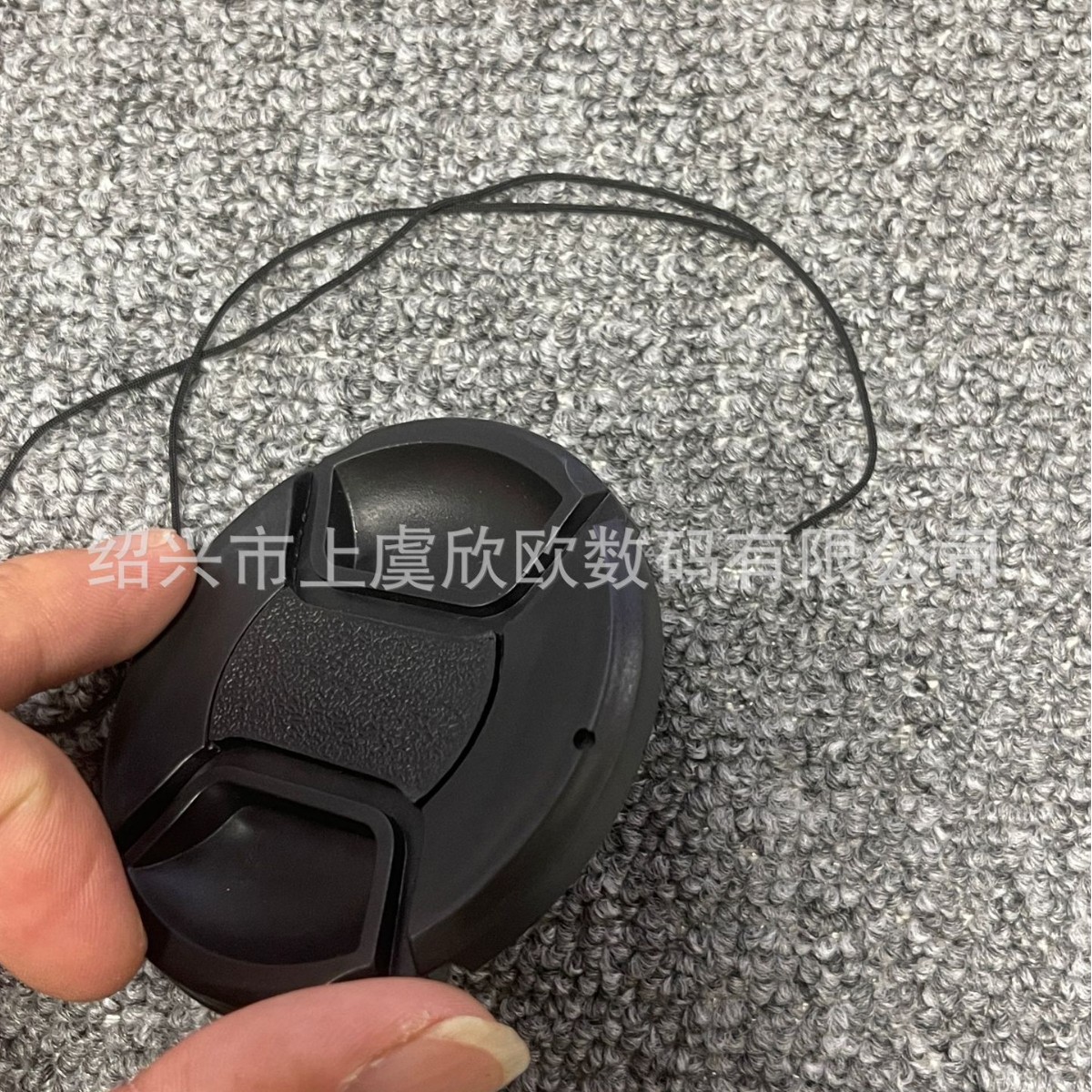 Wholesale camera jointless lens cover 46/49/52/55/58/62/67/72/77/82 medium pinch lens cover