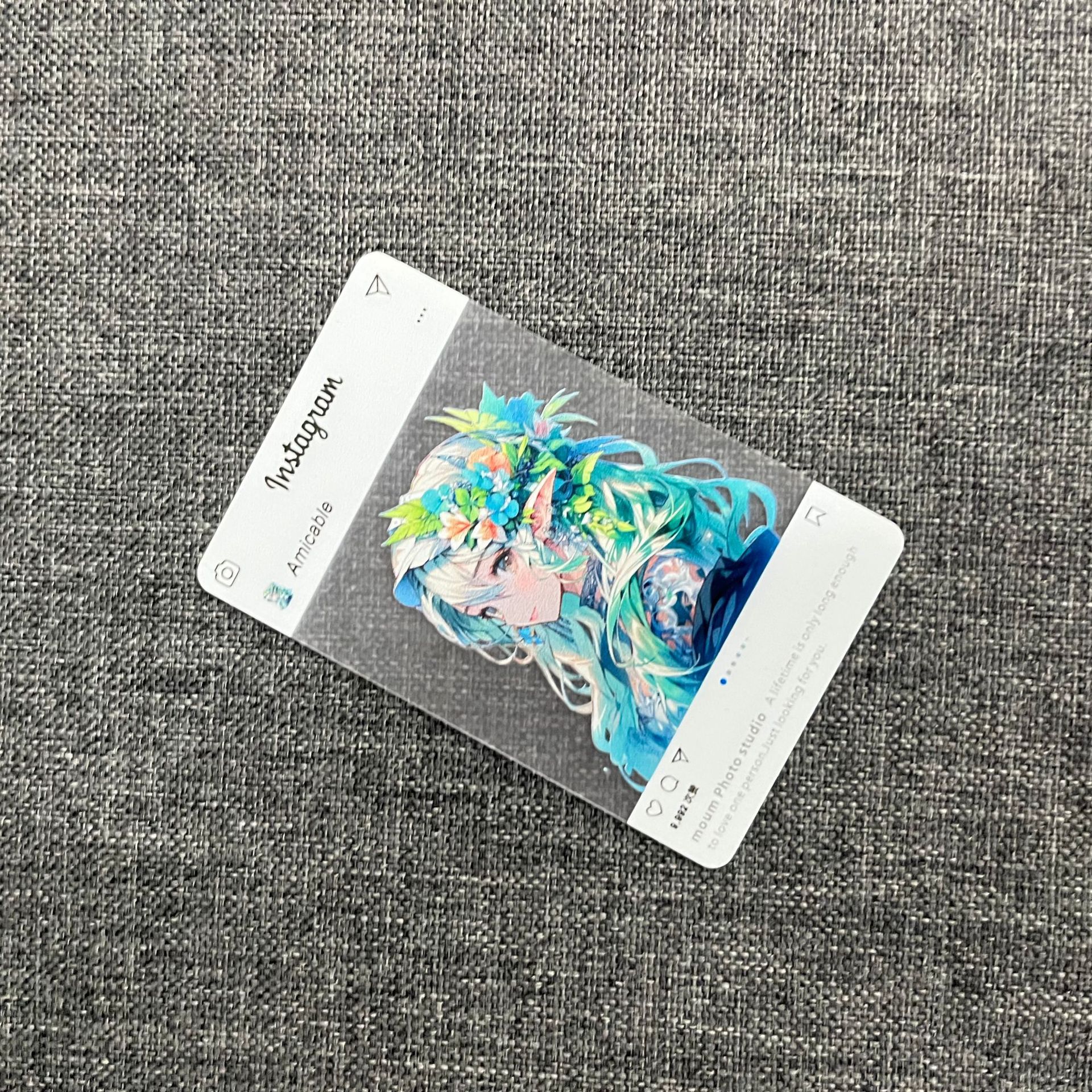 Laser Star Card Transparent Star Card Football Star Star Small Card Customized Ticket Stub Star Small Card