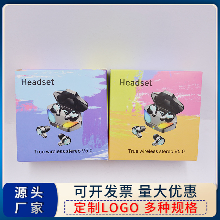 Second Generation Third Generation Camouflage Box Skin Color Box Bluetooth Headset Small Color Box Envelope AirPos Pro Export Packaging Box