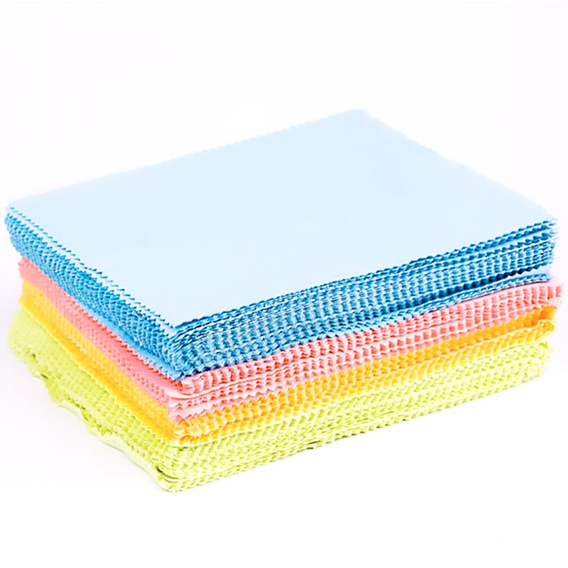 Needle three glasses cloth sunglasses microfiber glasses cloth mobile phone wiping cloth factory direct 2000 pieces of postage