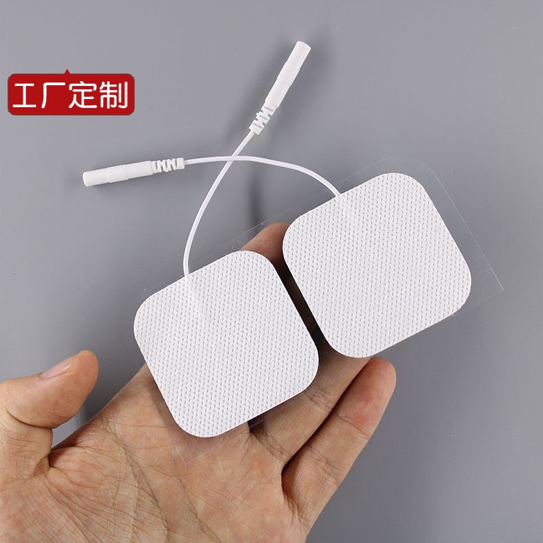 2.0 Пинхол 5*5см 4*4 Постнатальный Фуканг 5050 Самоклеящийся Силиконовый Нетканый Электродный Патч для Массажной Терапии