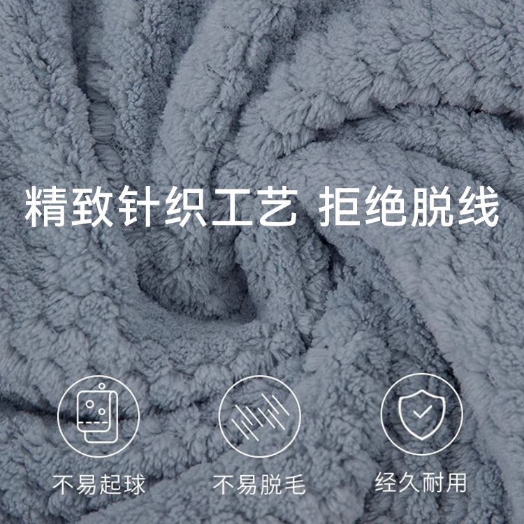 Bath Towels for Men and Women at Home Are More Absorbent Than Pure Cotton, Quick-Drying and Thickened, Adult Couples Bathing Coral Velvet Towel Wraps