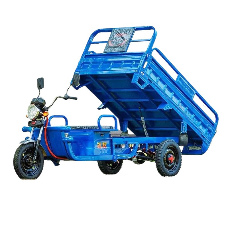Electric Tricycle for Cargo, New Model for Home Use, Battery-Powered Delivery Vehicle, Street Vending Tricycle, Agricultural Vehicle, New National Standard