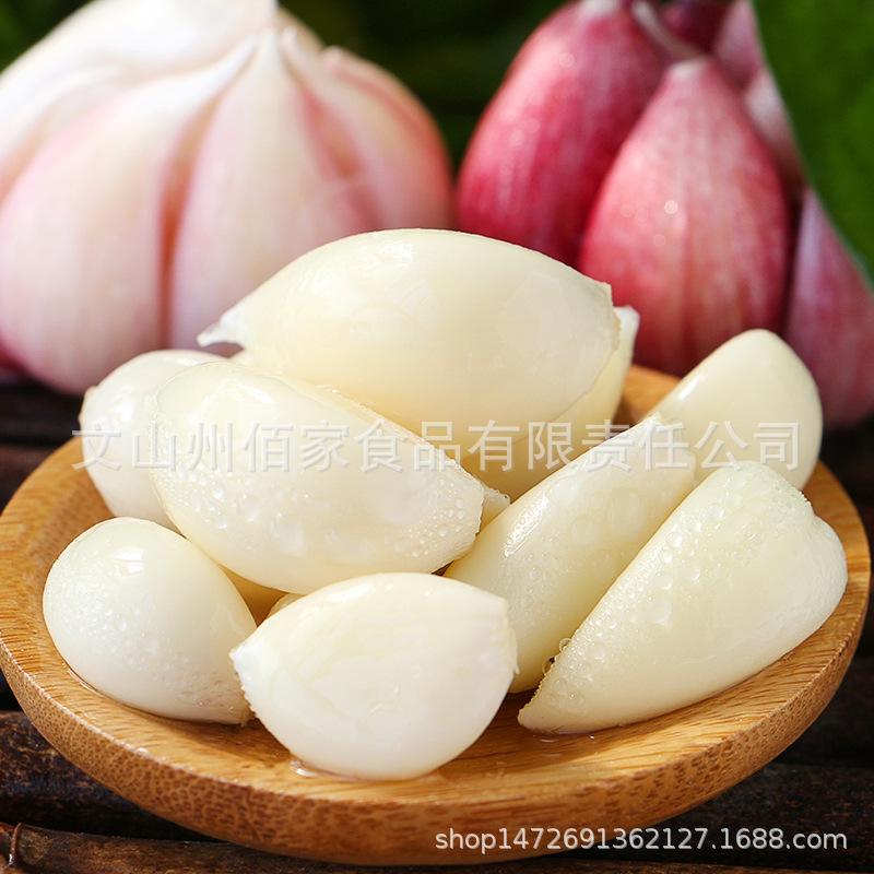Organic Garlic Cloves Yunnan 2025 New Garlic Dried Garlic 500g Organic Garlic 4-6cm Wholesale