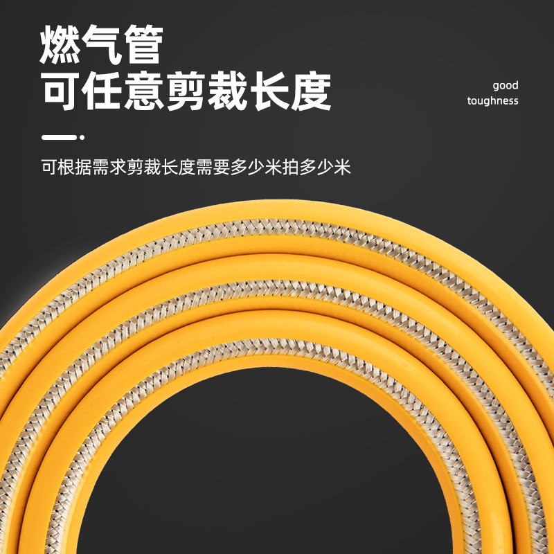 New National Standard Explosion-Proof Gas Special Hose Steel Wire Gas Natural Gas Liquefied Gas Coal Hose Metal Covered Pipe