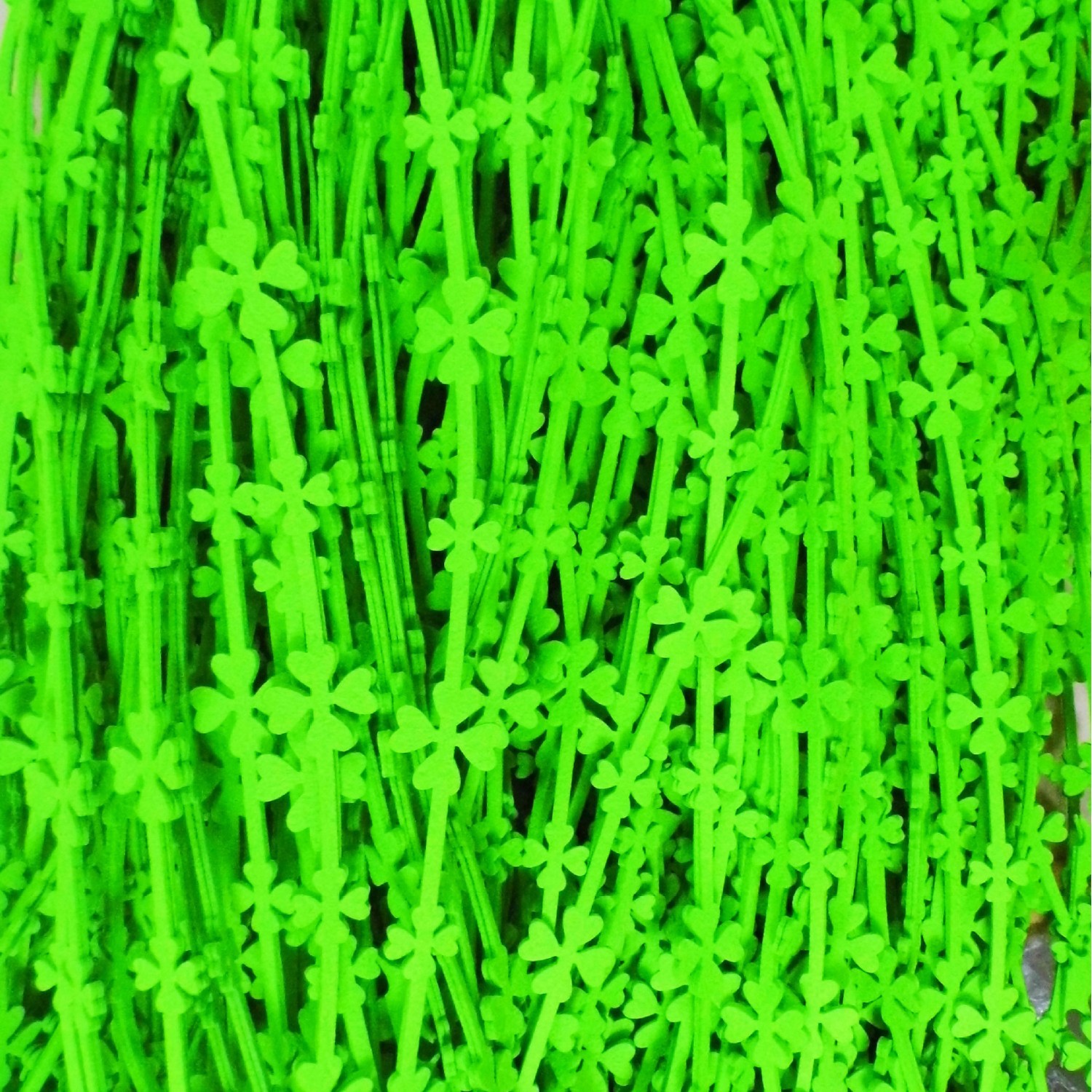 Декорация для детского сада из ротанга, сцена с плетеными элементами, висячие украшения в виде четырехлистного клевера для декора лозы