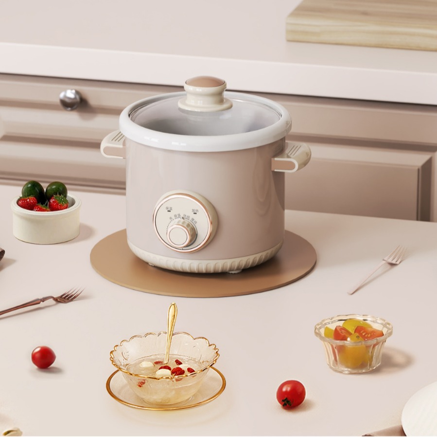 Ceramic Electric Stew Pot Household Multifunctional Health Pot Soup Cooking Porridge Stew Pot Multifunctional Electric Casserole Manufacturer