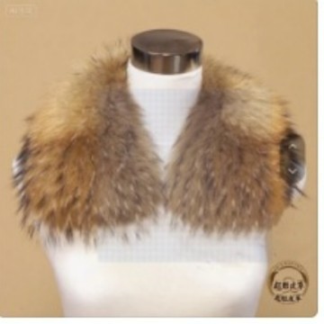Зимний воротник из искусственного енота, модная кожаная куртка, защищающая от холода и ветра, аксессуары для воротника и манжет
