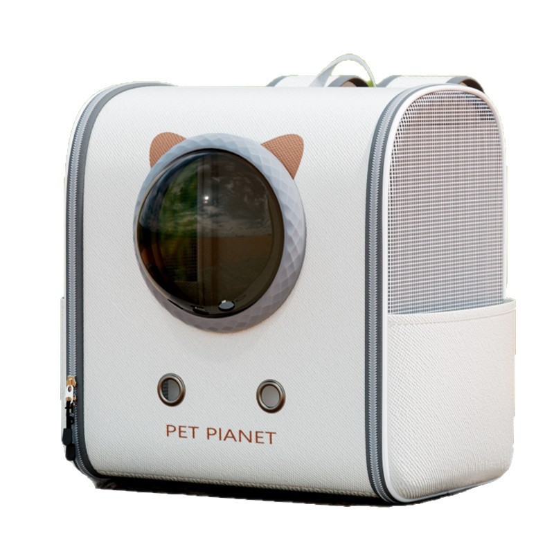 Cat Bag Space Capsule Backpack Large Capacity Pet Backpack School Bag Portable Outing Cat and Dog Anti-Stress Cat Cage
