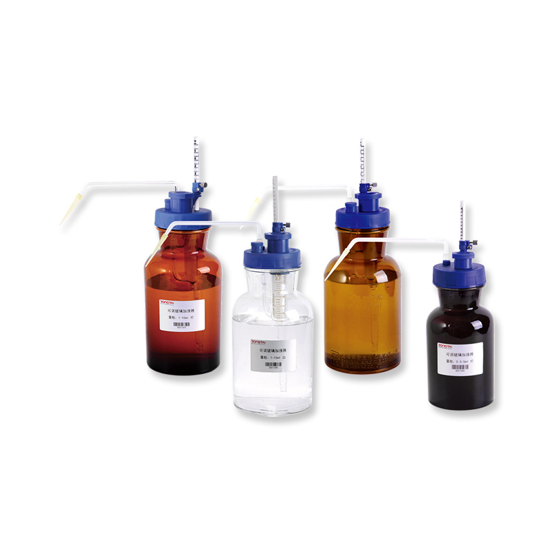 Rongtai Rongtai Glass Liquid Dispenser Can Be Sterilized and Liquidated at High Temperature and High Pressure White Brown Liquid Dispenser