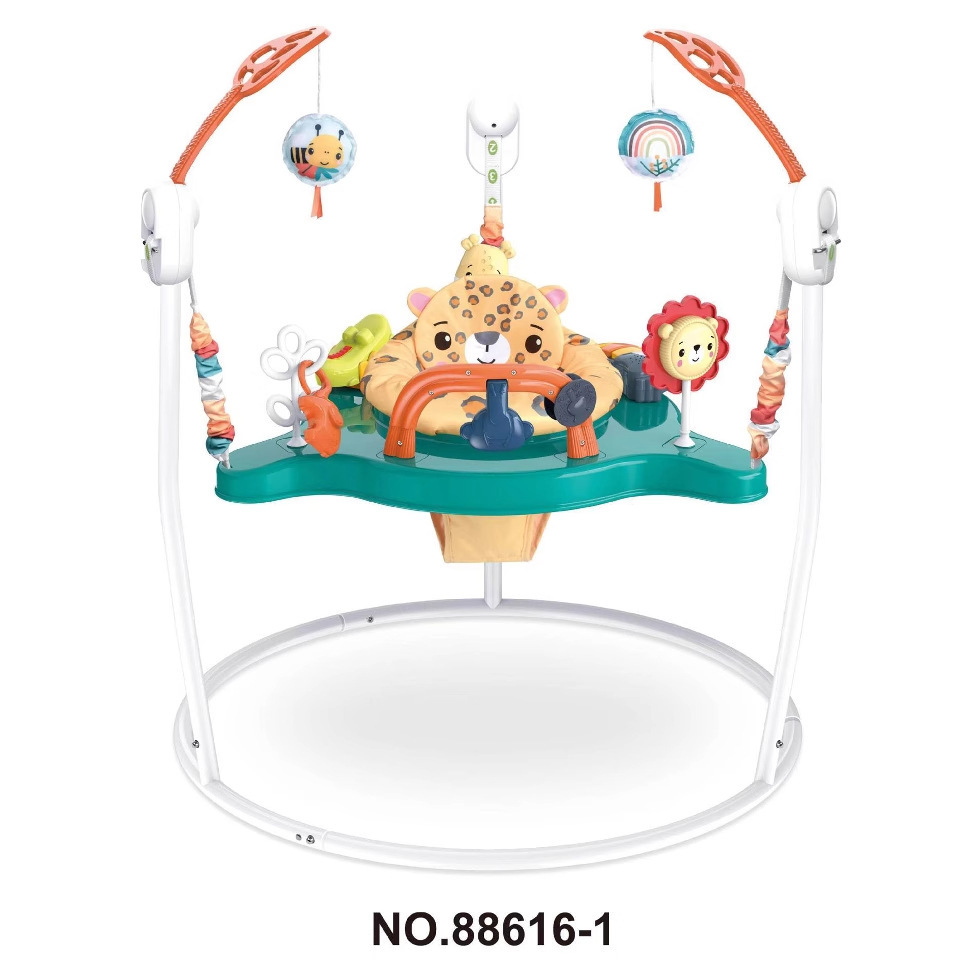 Baby Rocking Chair Multifunctional Vibrating Toy Cross-Border Foreign Trade Coaxing Baby with Music Foldable Baby Swing Learning Standing Chair