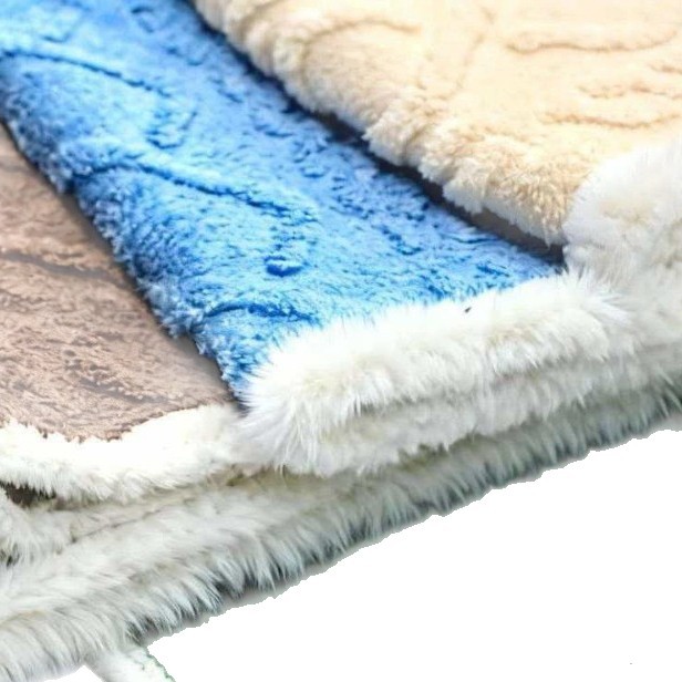 Jacquard Soft Cotton Velvet Double-Sided Blanket, Solid Color, Suitable for All Seasons, Air-Conditioned Office Blanket, Warm, Export Customization