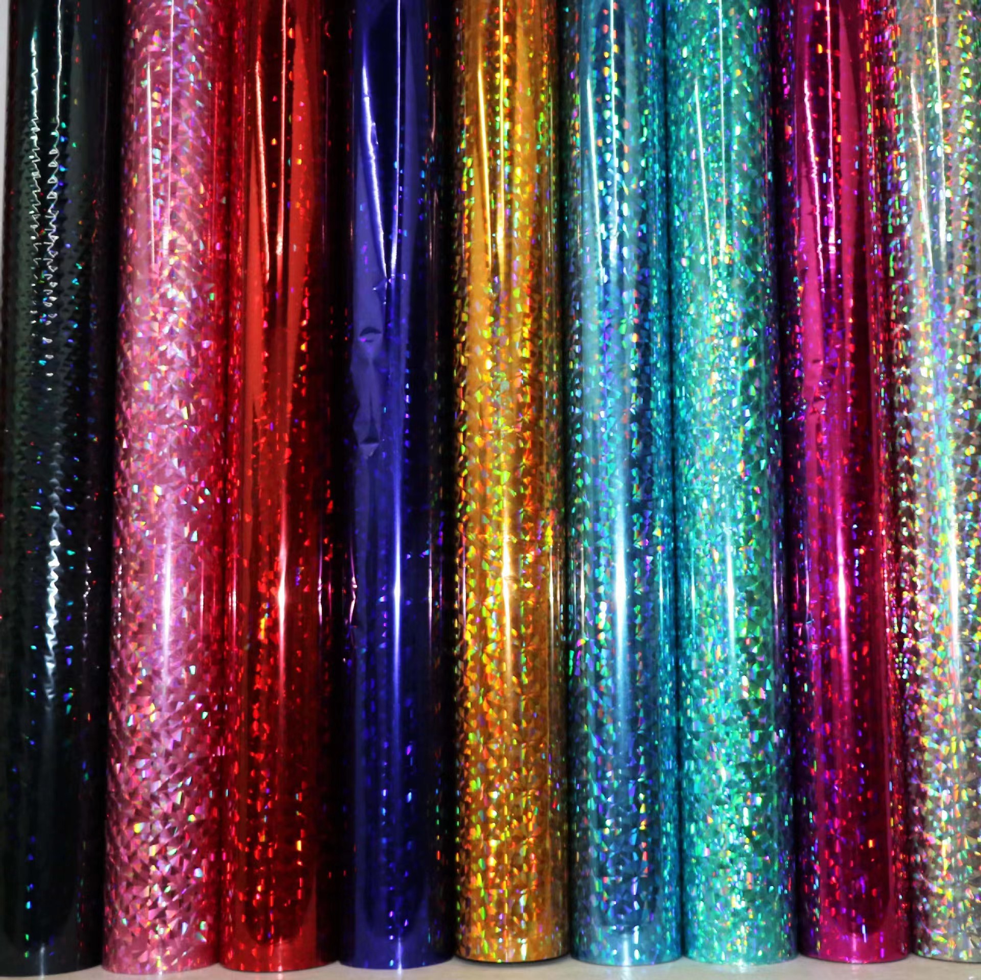 Cross-border Popular Korean Kidsren's Stickers Transfer Paper Colorful Laser Transfer Nail Art Stickers Hot Stamping Paper Wholesale