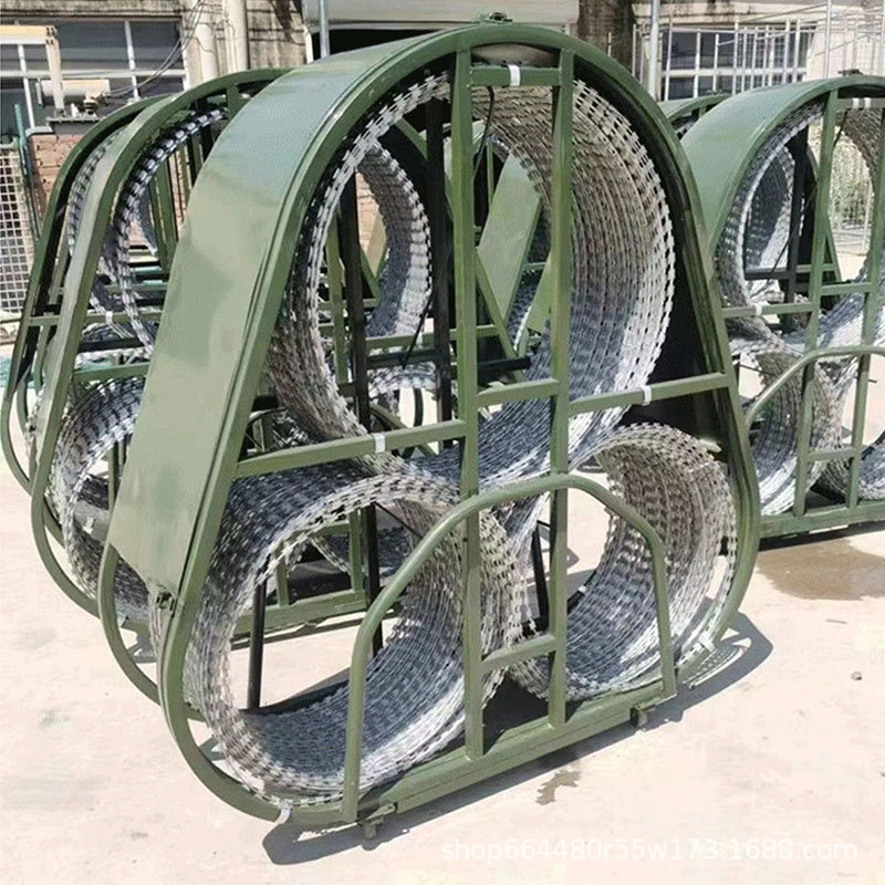 Explosion-Proof Barrier Net School Border Three-Barrel Containment Isolation Net Security Protection Single-Barrel Snake Belly Barrier Net