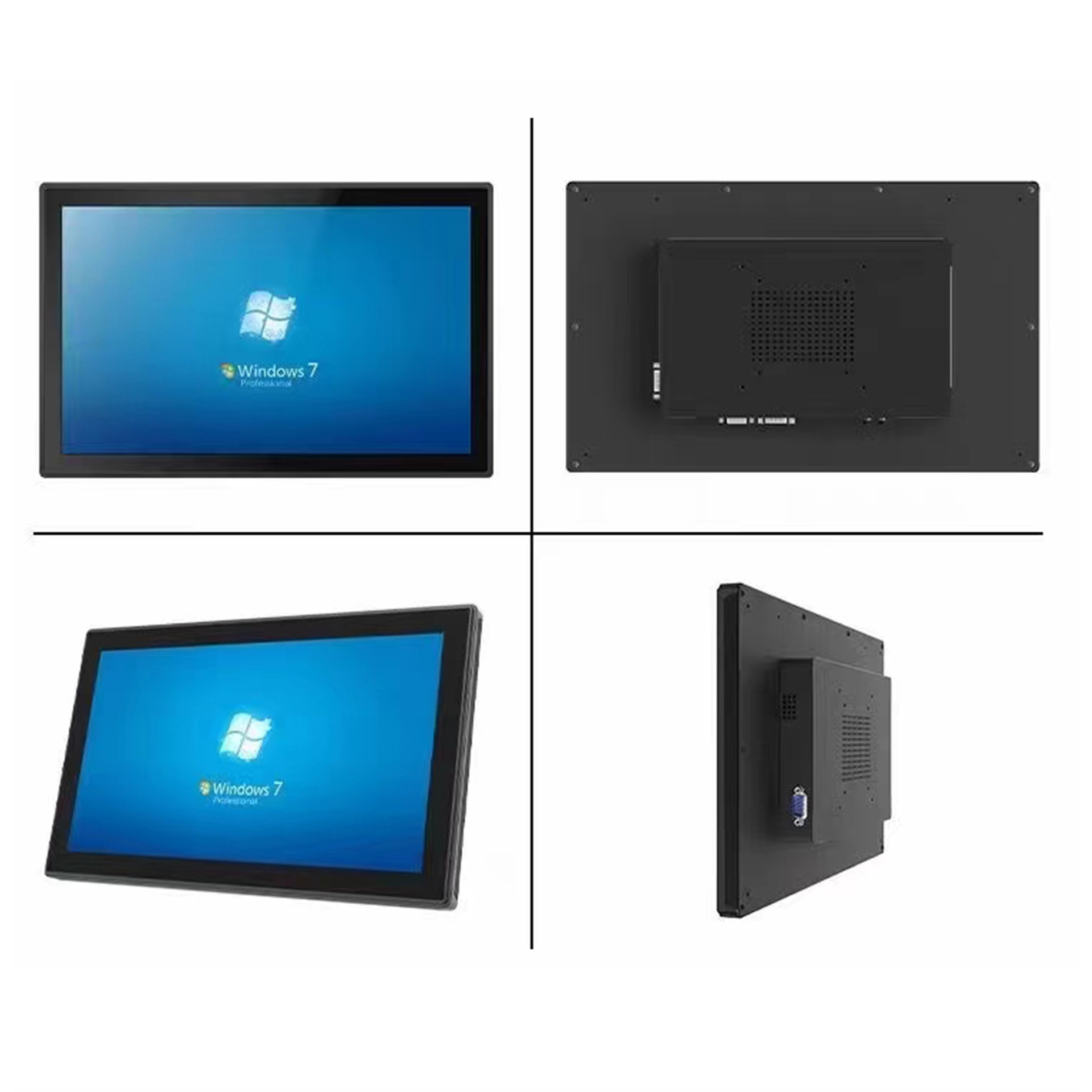 Embedded All-In-One Machine for Government and Enterprise Conference Rooms, Paperless Hidden Touch Screen, Desktop Embedded Conference All-In-One Machine