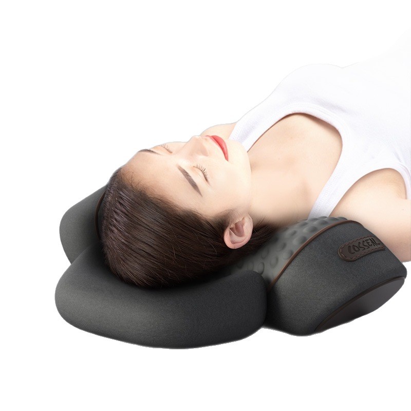 Cervical Pillow, Neck Pillow, Memory Foam, Constant Temperature Hot Compress, Vibration Massage, Multi-Functional Physiotherapy Pillow, Keshi Cervical Pillow