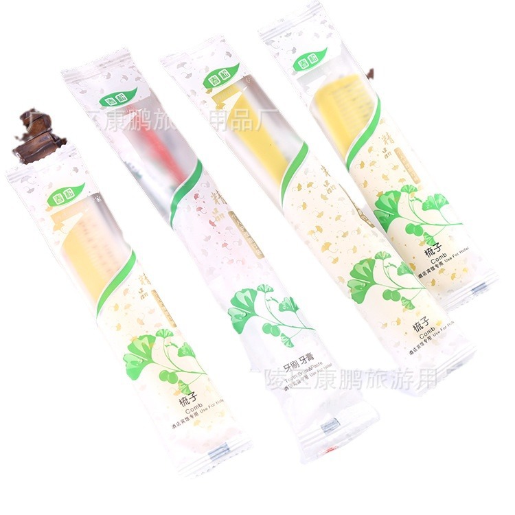 Hotel disposable comb supplies hotel room consumables exquisite plastic comb manufacturers famous comb wholesale