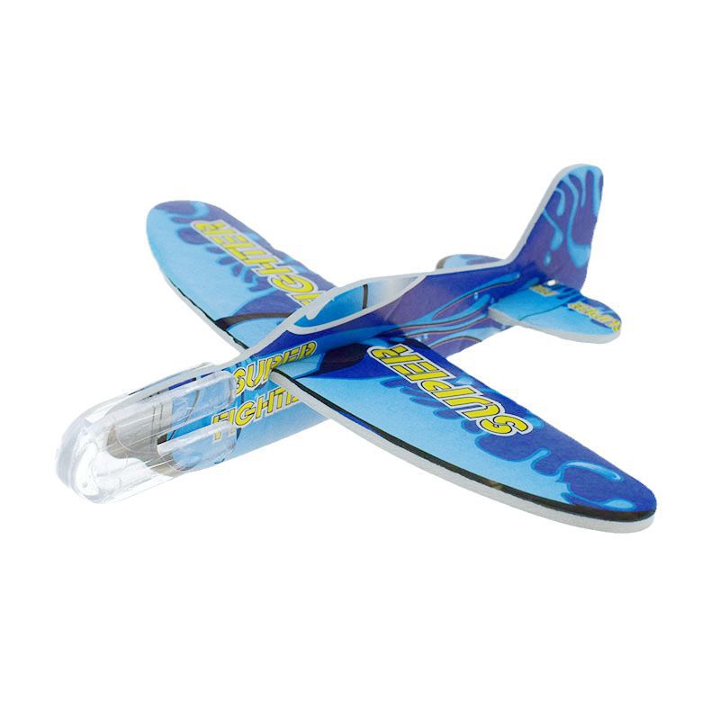 Mini foam plane DIY color children's toys aviation model kindergarten small gift outdoor toys wholesale