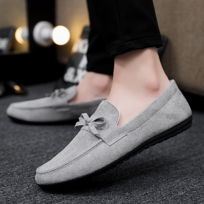 Autumn men's casual shoes cloth shoes loafers men's slip-on loafers foreign trade plus size 46 trendy shoes loafers men