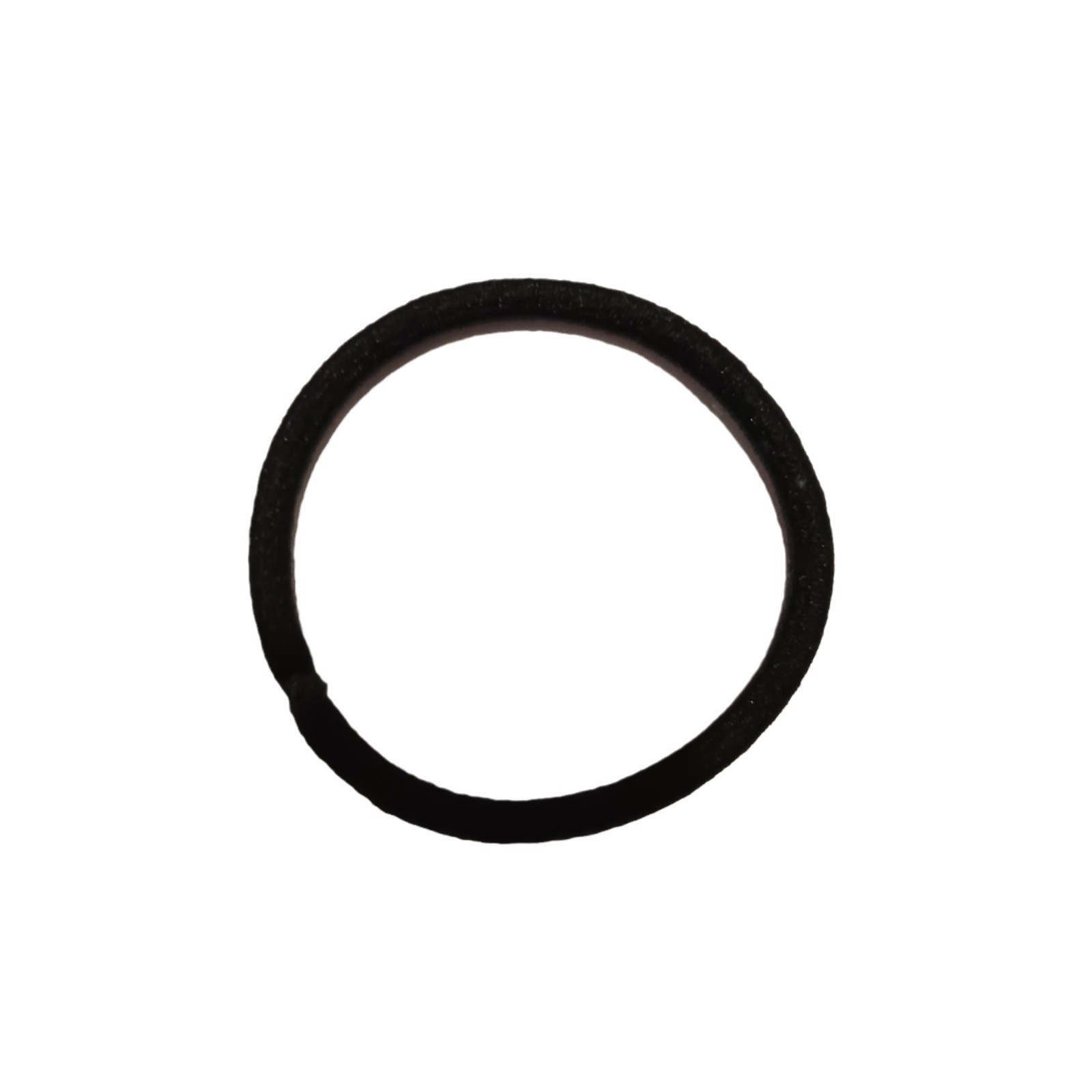 Cross-border black seamless 4MM thick rubber band hair ring high elastic durable diy accessories head rope manufacturers wholesale