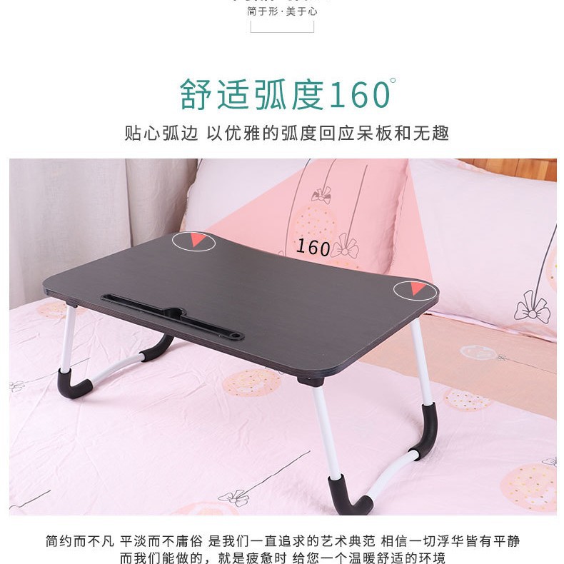 Bed Desk Folding Study Table Laptop Desk Lazy Bedroom Small Table Dormitory Writing Modern Simple