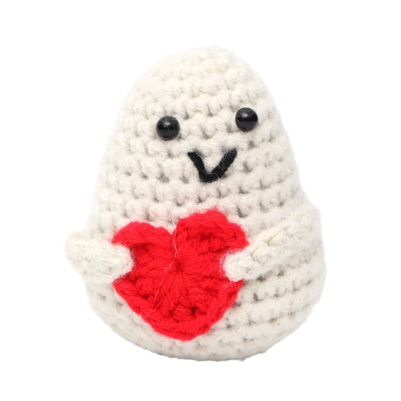 Cross-border Amazon Knitted Potatoes Funny Positive Energy Knitted Wool Hats Potatoes English Card