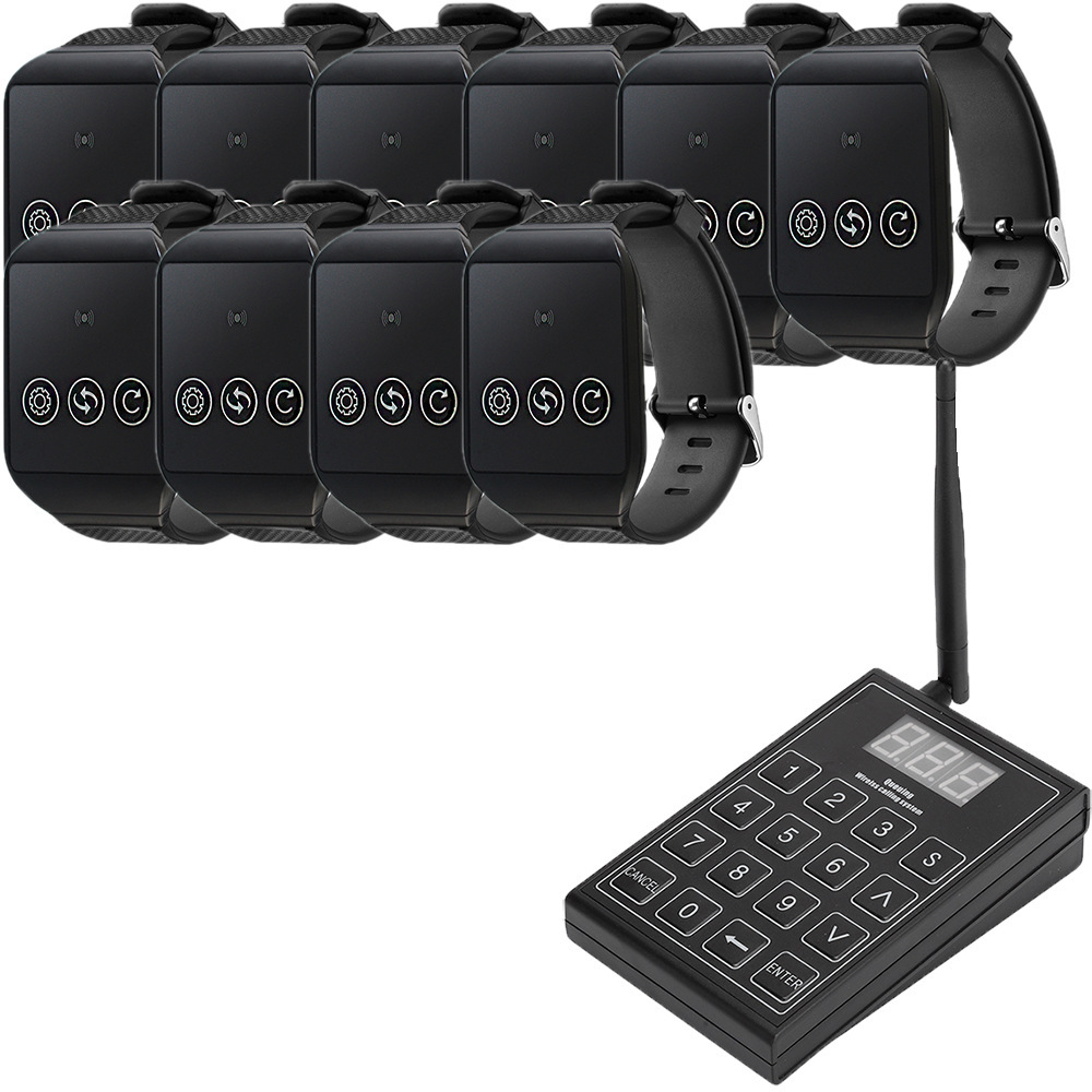 690-680 Wireless Watch Office Notifier Wireless Reminder Machine Caller Queuing Machine Kitchen Meal Taker
