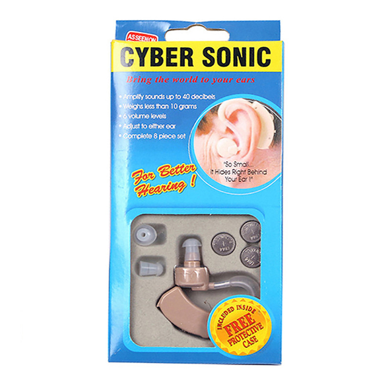 Hearing Aid Factory Direct Sales Rechargeable Hearing Aid for the Elderly with Deafness Hearing Aid Cross-Border English