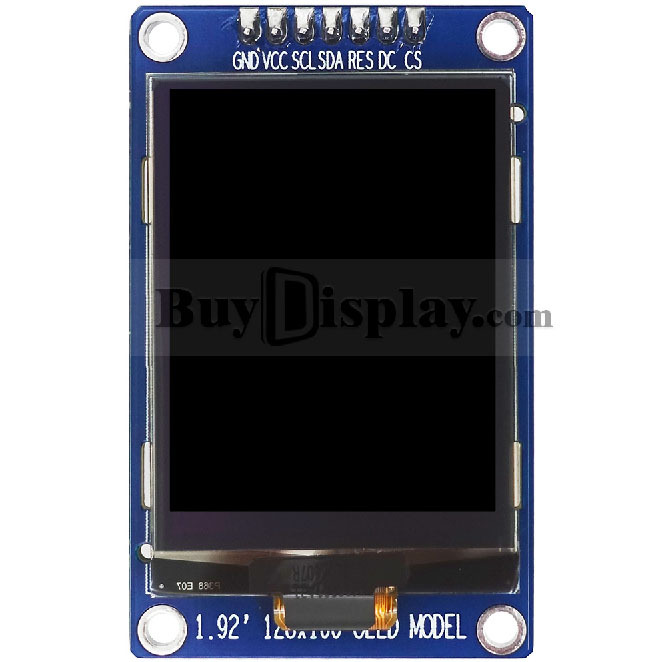WhIte 1.92InCh OLED DIsplay Module 4-wIre SPI and I2C SerIal Port for Arduino and Tree Mold