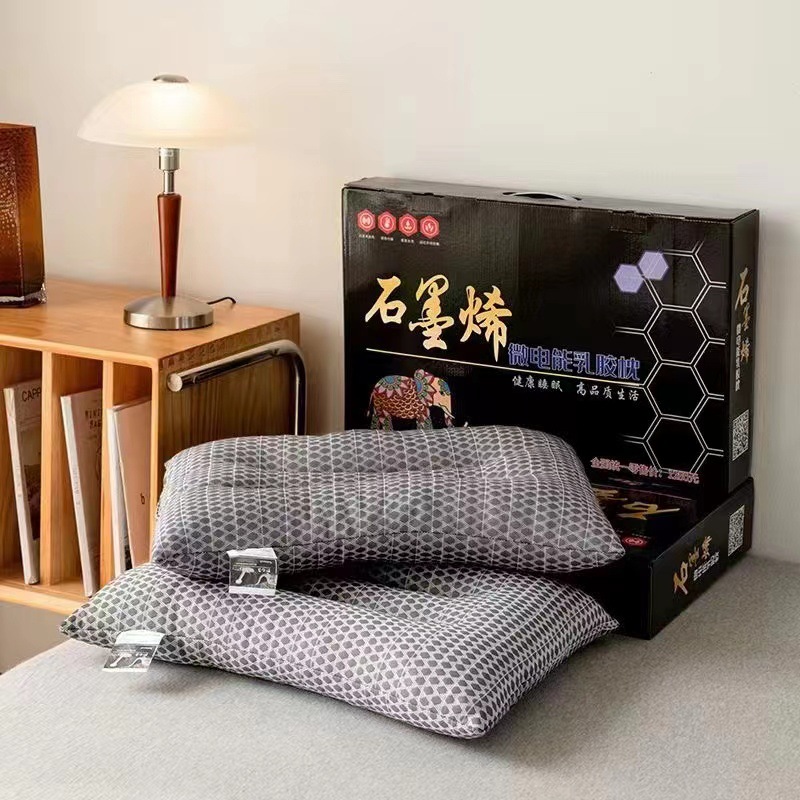 Thailand latex particle pillow company activity gift box opening gift pillow will sell gift pillow core group purchase wholesale