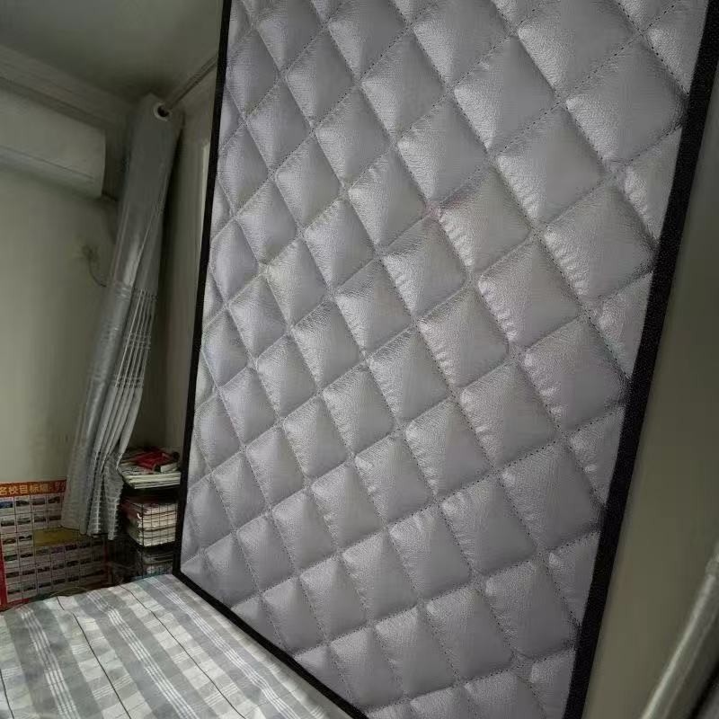 Soundproof Curtains, Super Strong Street-Facing Road Sealing Window Cotton Curtain Artifact, Blackout Bedroom Sound Absorption and Noise Reduction, Super Thick Sound Reduction