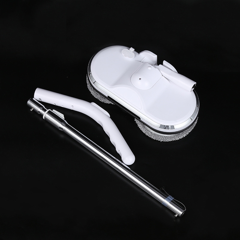 Household One-Button Opening Retractable Lazy Mop Suitable for Various Floors with Led Illuminated Electric Mop