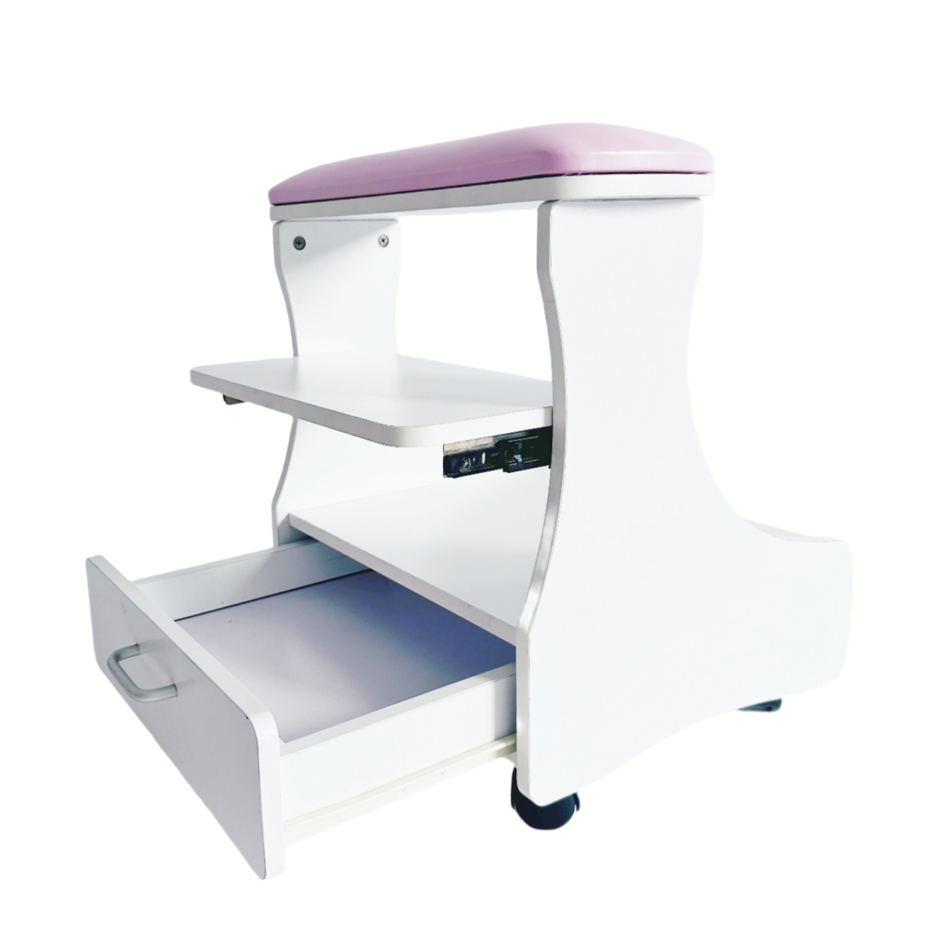 Foreign Trade Manicure Stool Can Hold Manicure Equipment, Manicure Foot Rest, Foot Massage Center, Beauty Salon Foot Stool, Pedicure Stool, Removable