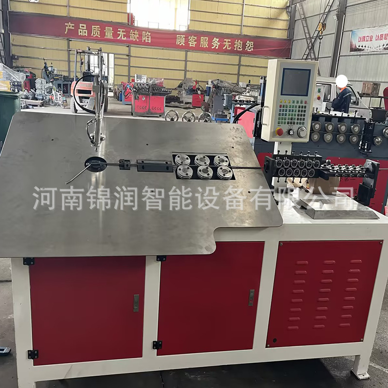 2D Bending Machine Cnc Wire Bending Machine Steel Wire Bending Machine Hook Basket Breeding Cage Wire Forming Machine