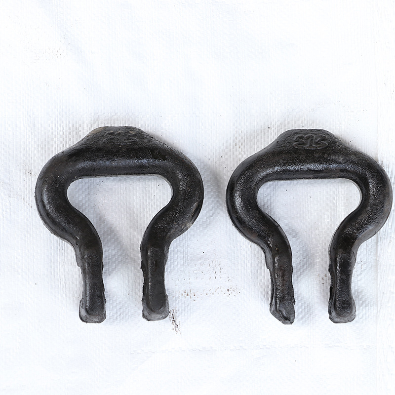 Mining Open-Type Link Ring, Single and Double Hole Connecting Horseshoe Ring for Scraper, Multi-Model Mining Link Ring