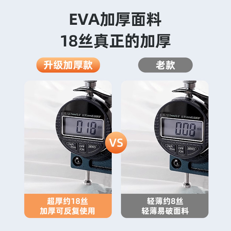 Factory raincoat wholesale thickened non-disposable EVA fashion outdoor adult children travel raincoat poncho