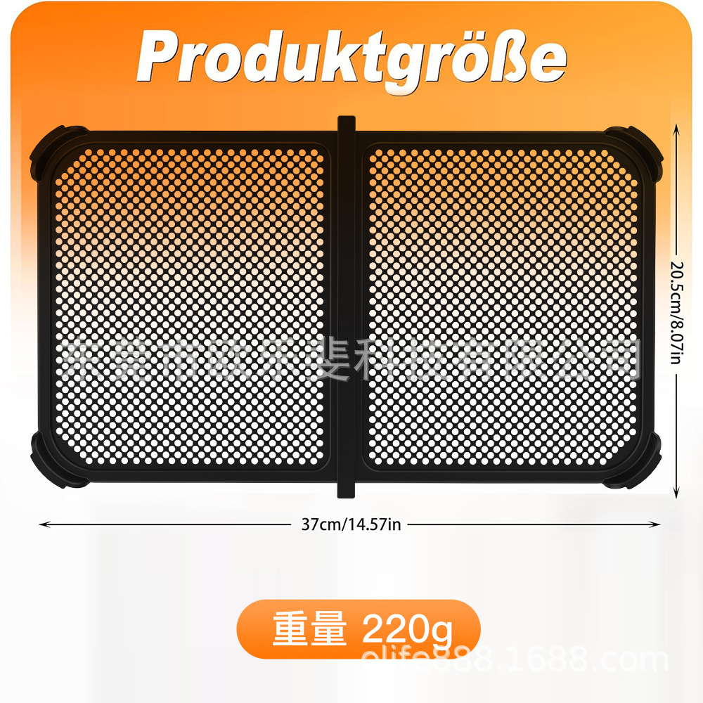 Amazon Upgraded Foldableing Oil-Proof Mesh Air Fryer Splash-Proof Mesh Ninja Af500 Splash-Proof Plate Splash-Proof Cover