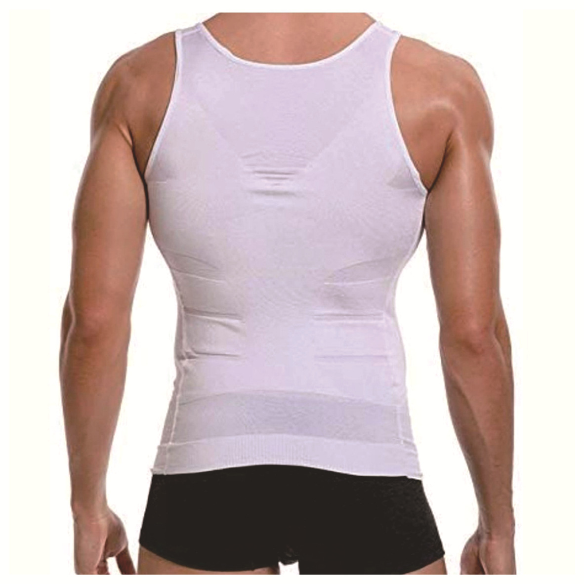Cross-Border Men's Tummy Control Vest Slim N Lift Men's Body Shaping Vest Tight Vest Slim Chest Corset Waist