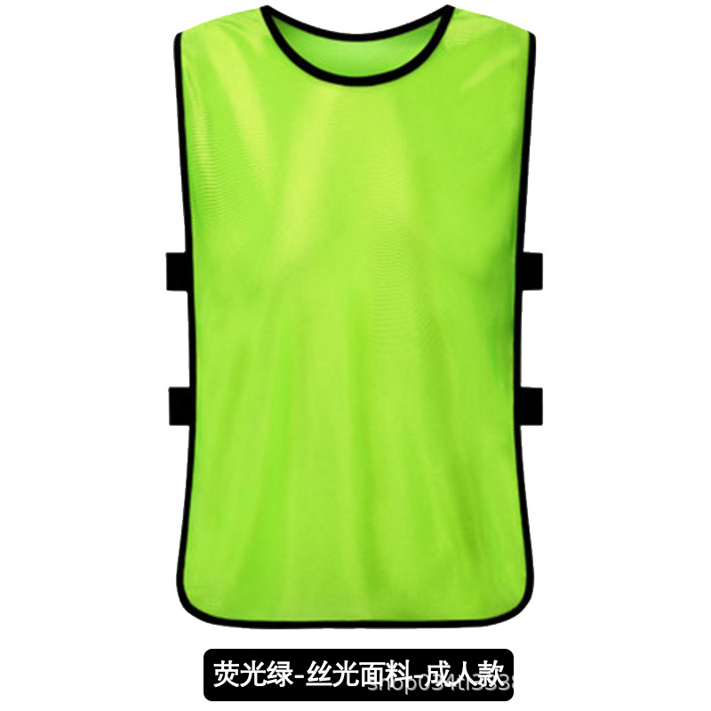 Anti-Wear Football Training Vest Team Building Expansion Clothes Kidsren's Activity Advertising Shirt Vest Number Printing